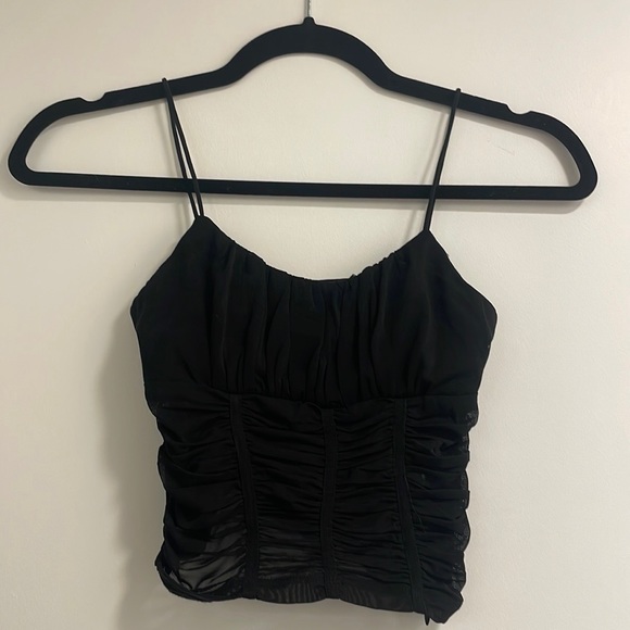 Princess Polly Concordia Top in Black - Picture 2 of 2